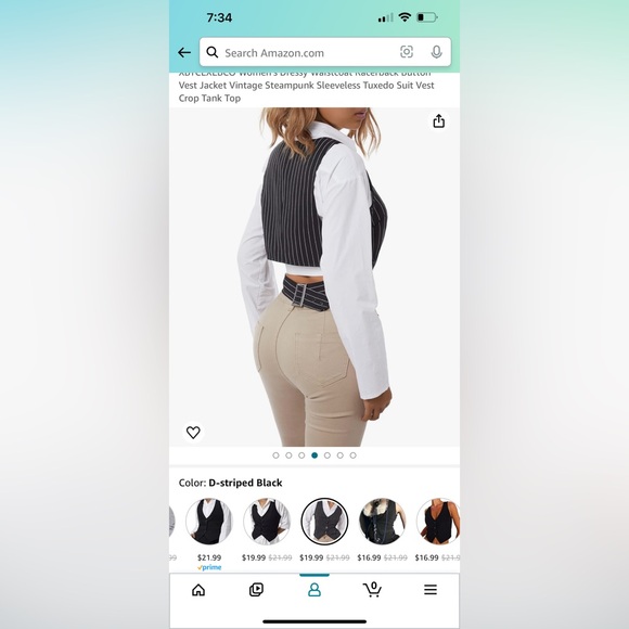 Amazon Women’s Vest Size Small - Picture 3 of 3